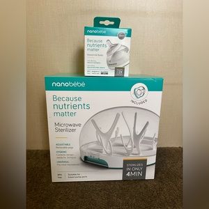 Naobebe Bottle Sterilizer & 5 Oz Bottle